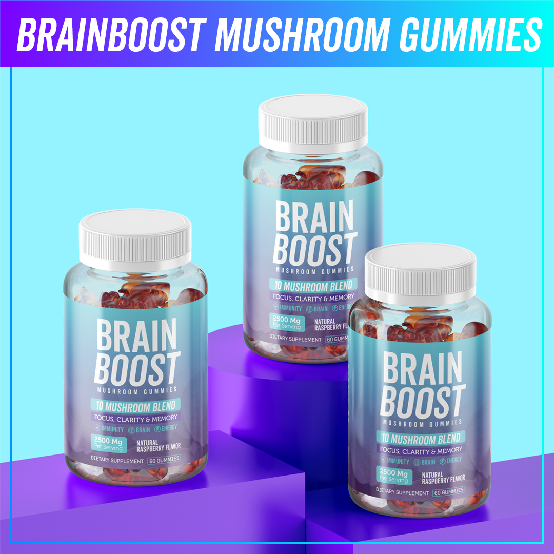 BrainBoost® 10-In-1 Super Mushroom Gummies